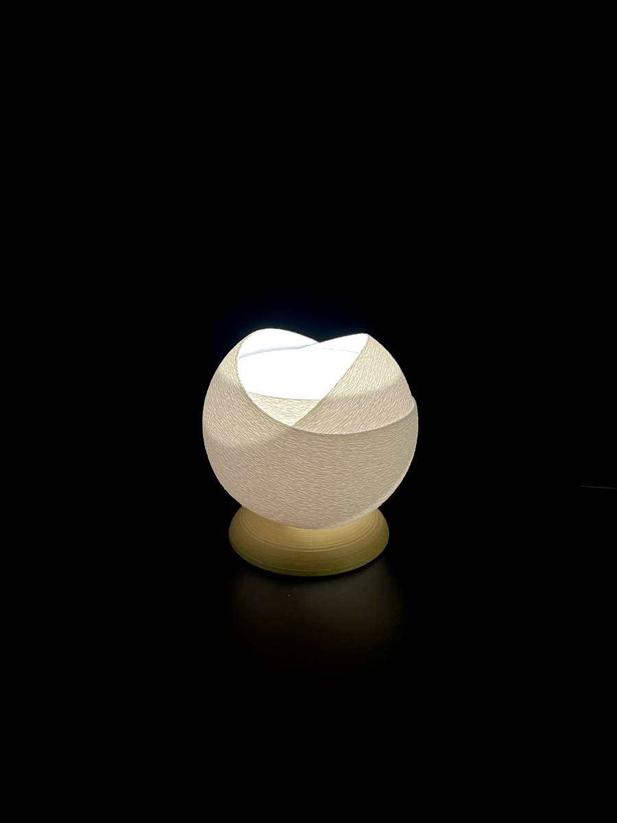 On Demand - Snowball Lamp - Small - White Pine - 4